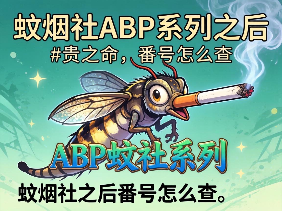 蚊香社ABP系列之后番号怎么查？