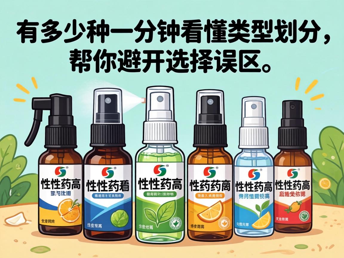 性药喷剂有多少种？一分钟看懂类型划分，帮你避开选择误区 - 凯格尔/PC肌社区-P动-凯格尔/PC肌社区-P动