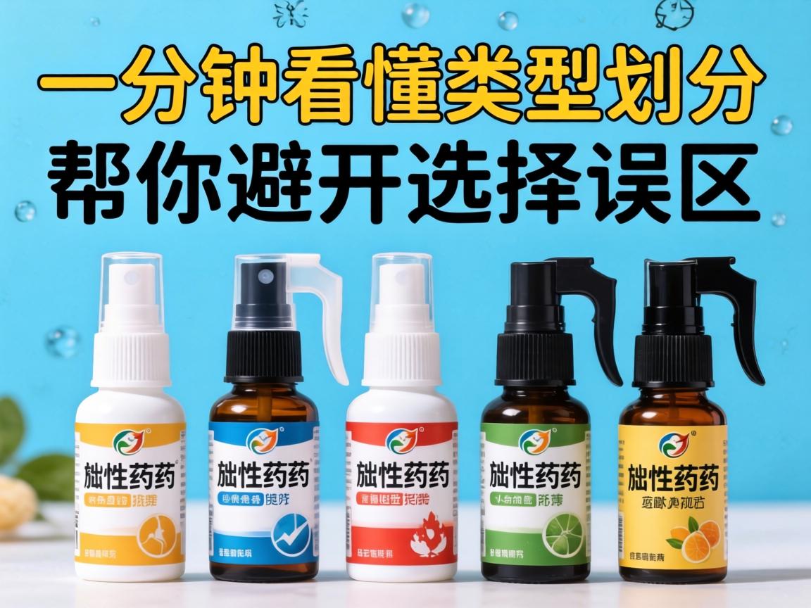 性药喷剂有多少种？一分钟看懂类型划分，帮你避开选择误区