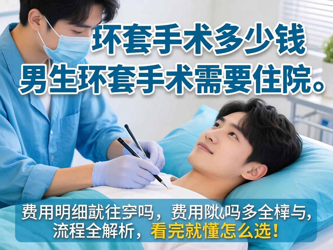男生环套手术多少钱_男生环套手术需要住院吗?费用明细与流程全解析,看完就懂怎么选! 男生环套手术多少钱_男生环套手术需要住院吗?费用明细与流程全解析,看完就懂怎么选!
