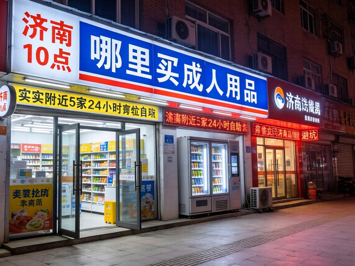 济南晚上10点后哪里能买成人用品？实测附近5家24小时自助店位置与避坑指南