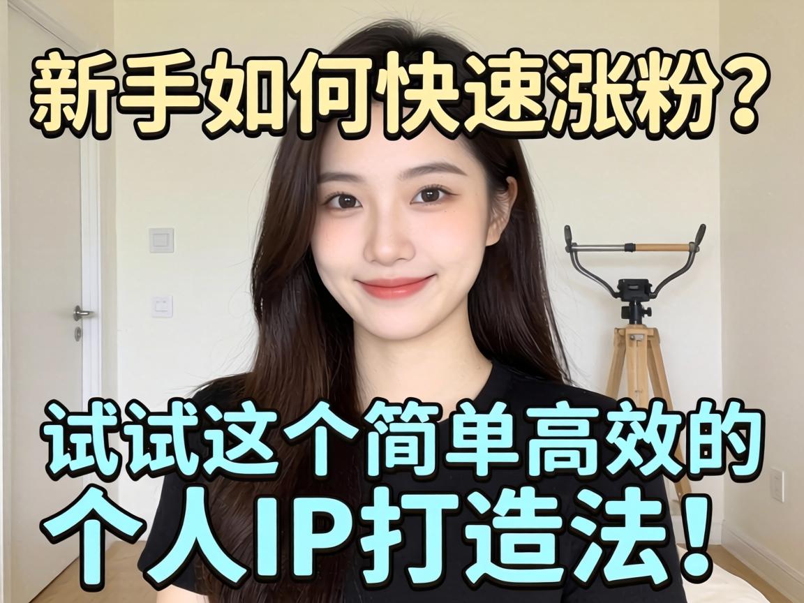 新手如何快速涨粉?试试这个简单高效的个人IP打造法! 新手如何快速涨粉?试试这个简单高效的个人IP打造法!