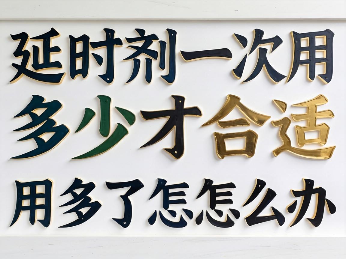 延时剂一次用多少才合适,用多了怎么办? 延时剂一次用多少才合适,用多了怎么办?