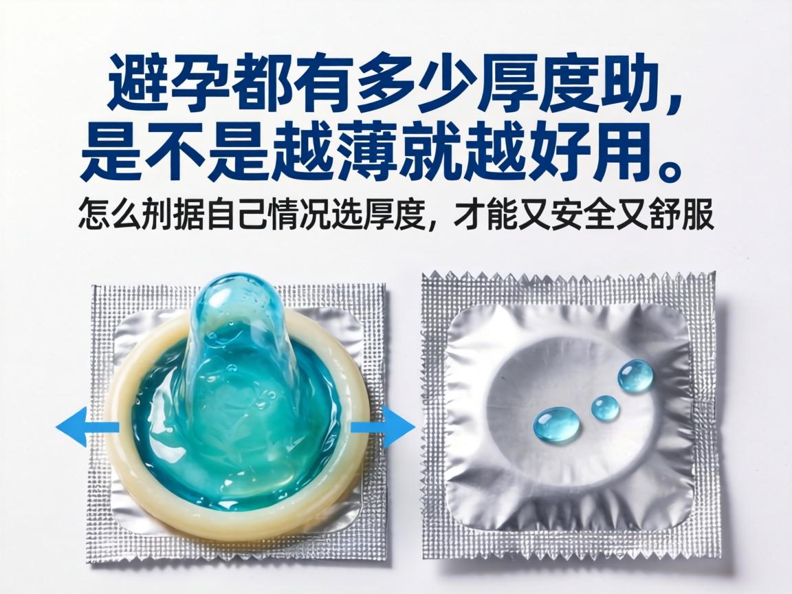 避孕套都有多少厚度的,是不是越薄就越好用?怎么根据自己情况选厚度,才能又安全又舒服? 避孕套都有多少厚度的,是不是越薄就越好用?怎么根据自己情况选厚度,才能又安全又舒服?