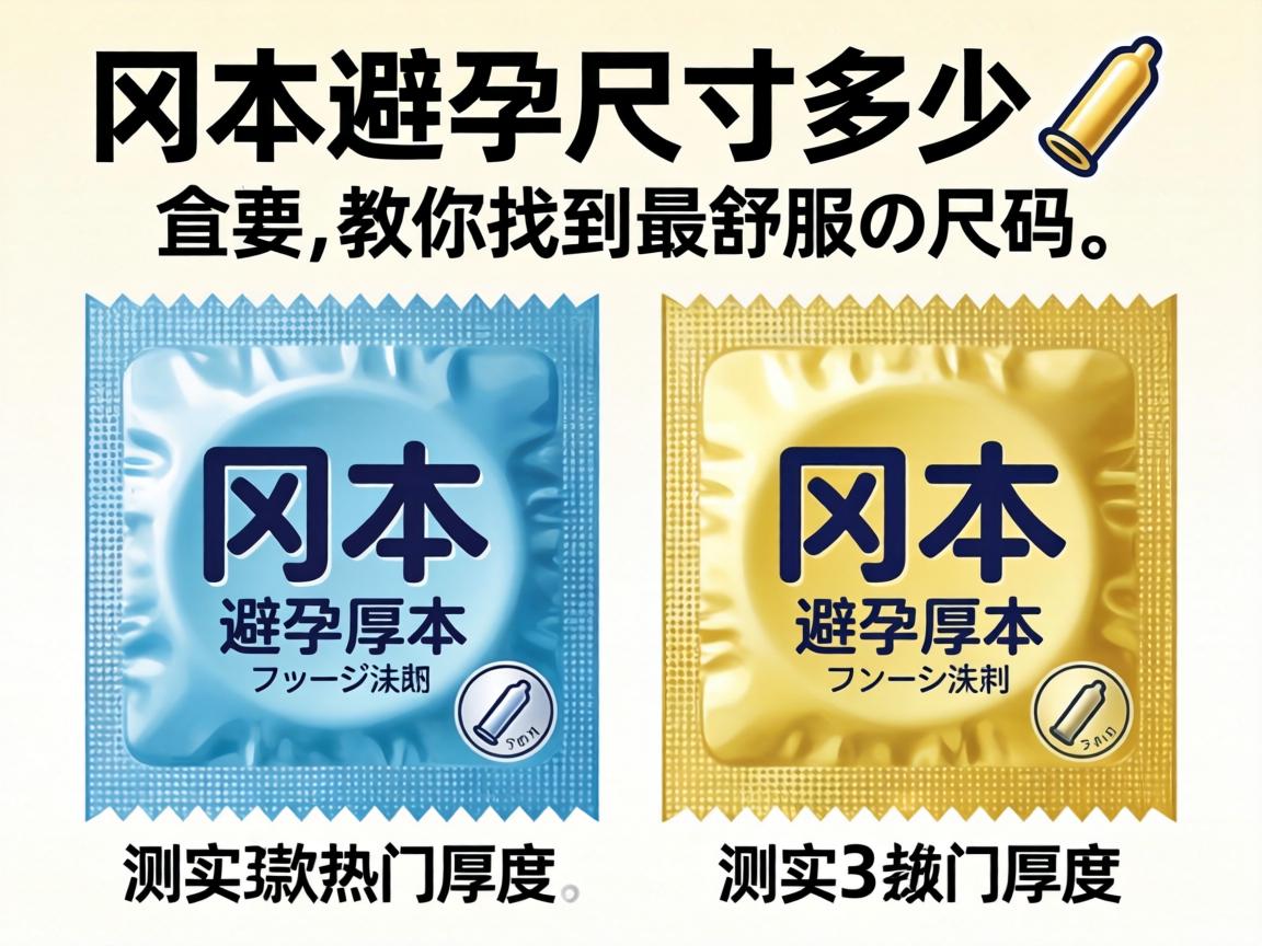 冈本避孕套尺寸多少？实测3款热门厚度，教你找到最舒服的尺码！📏 - 凯格尔/PC肌社区-P动-凯格尔/PC肌社区-P动