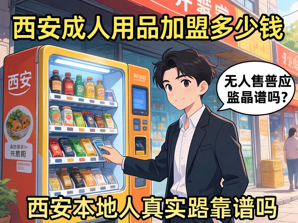 西安成人用品加盟多少钱_无人售货店加盟靠谱吗？西安本地人真实经历分享