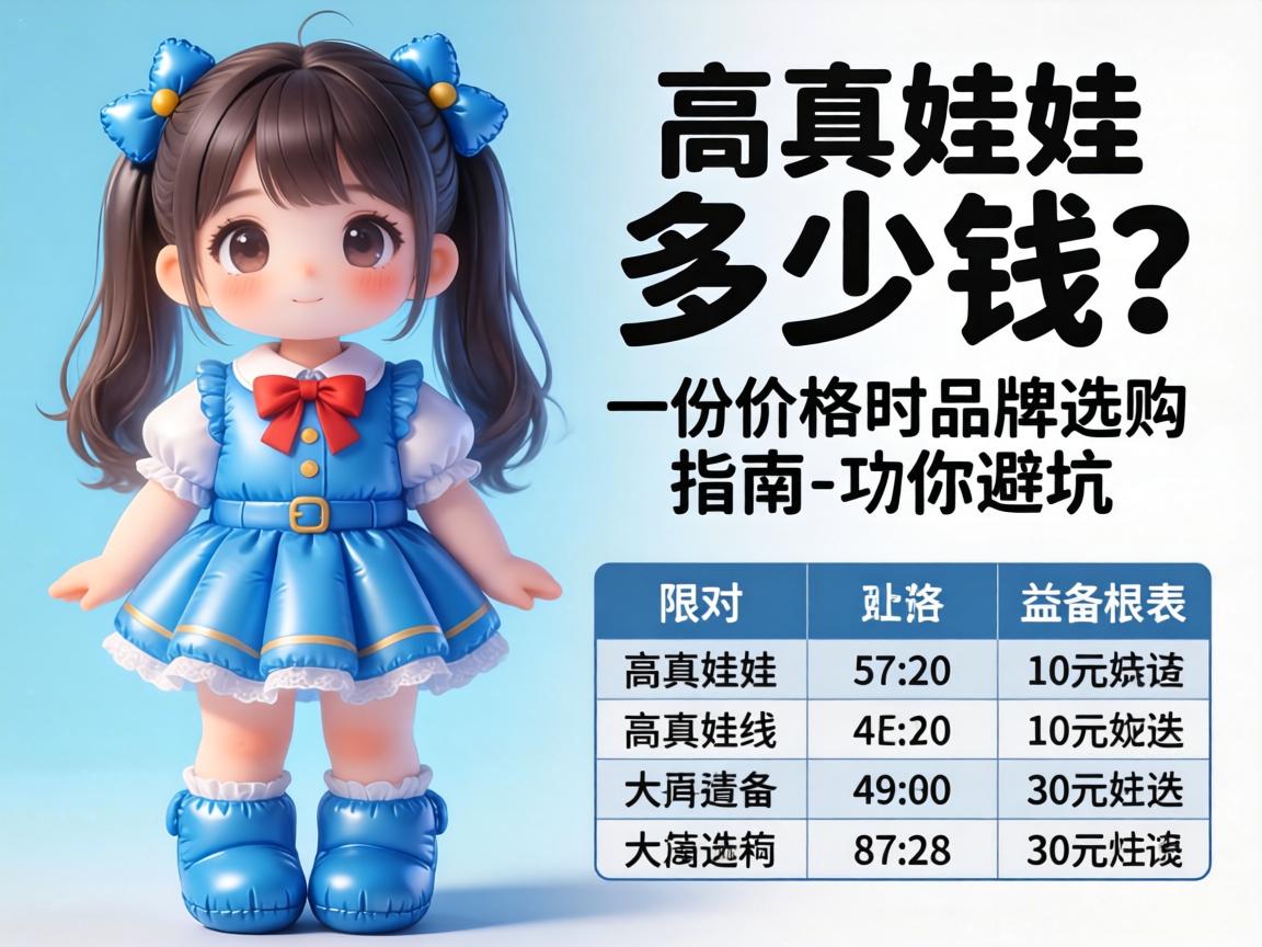 高仿真充气娃娃多少钱？一份价格表与品牌选购指南助你避坑 - 凯格尔/PC肌社区-P动-凯格尔/PC肌社区-P动