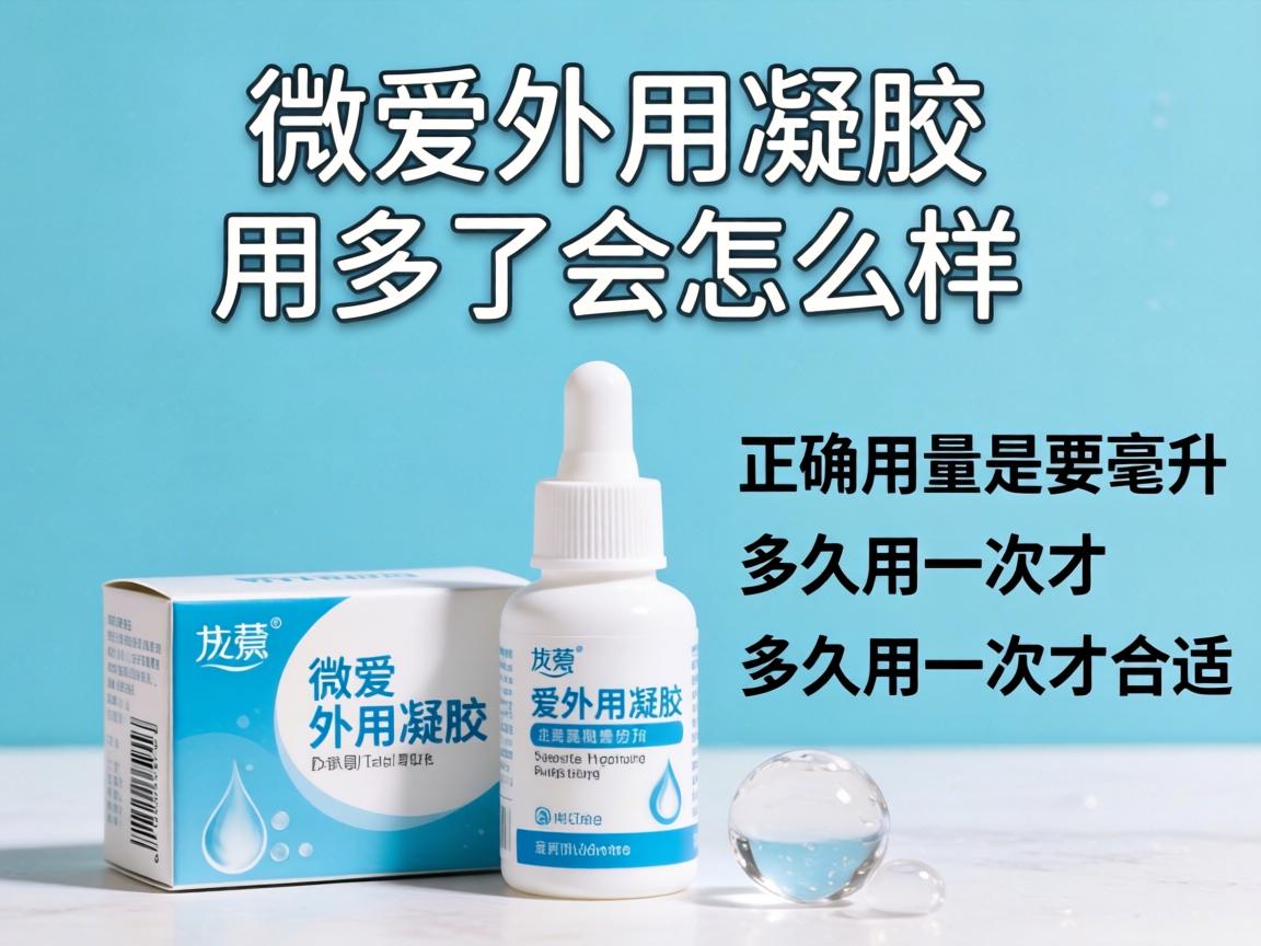 微爱外用凝胶用多了会怎么样,正确用量是多少毫升、多久用一次才合适? 微爱外用凝胶用多了会怎么样,正确用量是多少毫升、多久用一次才合适?