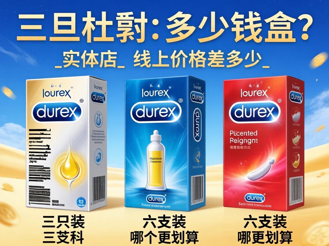 三只杜蕾斯多少钱一盒？_实体店和线上价格差多少，三只装和六只装哪个更划算？