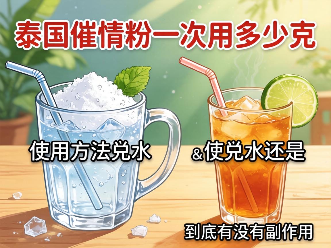 泰国催情粉一次用多少克，使用方法兑水还是饮料，到底有没有副作用？-凯格尔/PC肌社区-P动