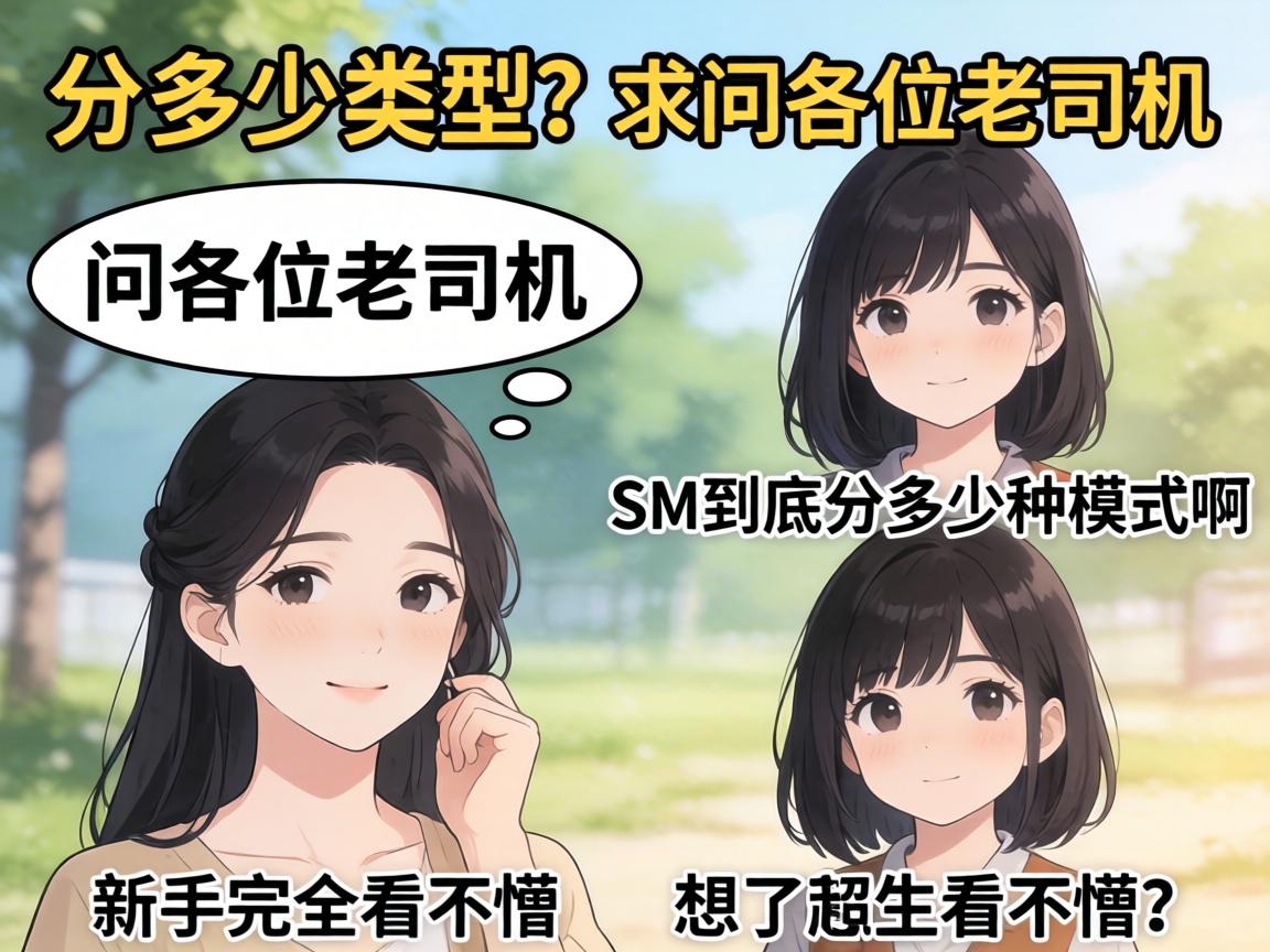sm分多少类型？求问各位老司机，SM到底分多少种模式啊？新手完全看不懂想了解一下！