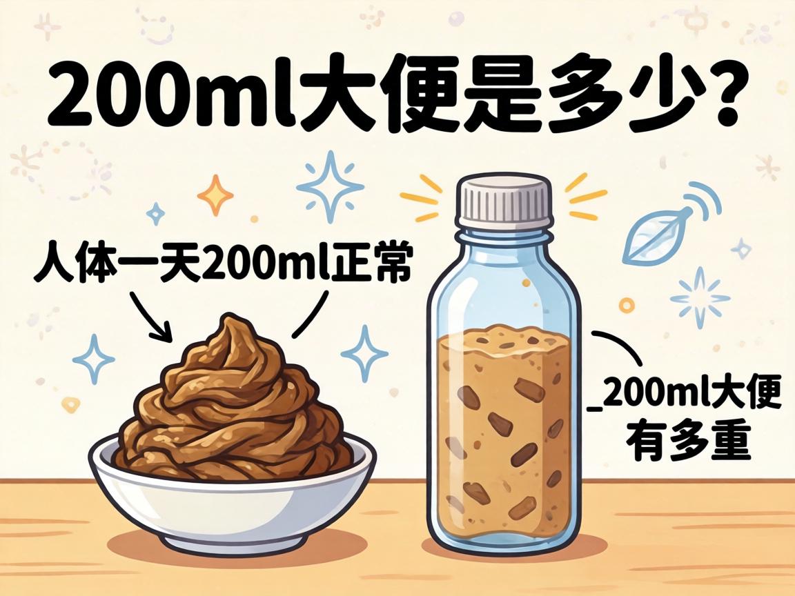 200ml大便是多少？_200ml大便有多重，人体一天200ml正常吗？ - 凯格尔/PC肌社区-P动-凯格尔/PC肌社区-P动