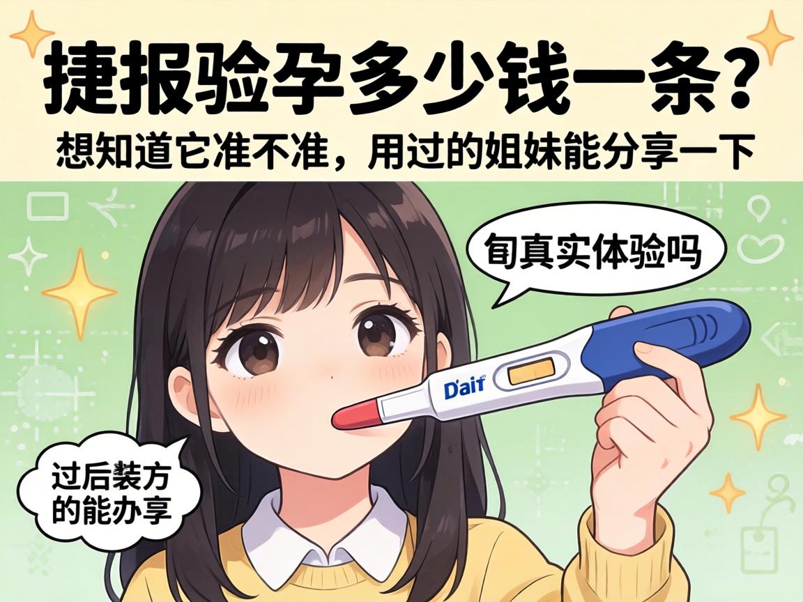 捷报验孕棒多少钱一条？想知道它准不准，用过的姐妹能分享一下真实体验吗？ - 凯格尔/PC肌社区-P动-凯格尔/PC肌社区-P动