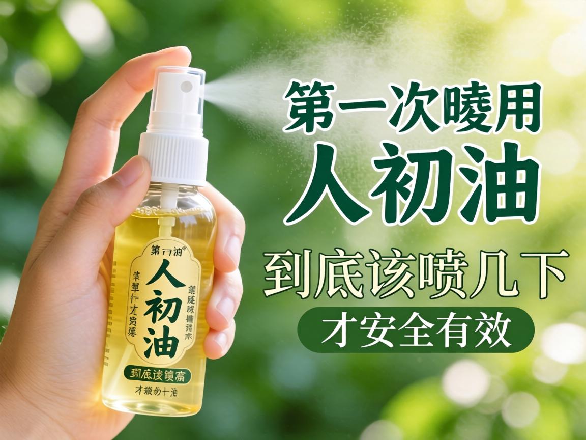 第一次用“人初油”喷雾，到底该喷几下才安全有效？