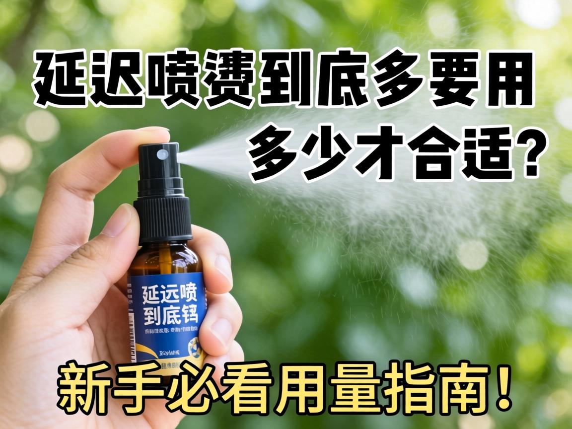 延时喷剂到底要用多少才合适?新手必看用量指南! 延时喷剂到底要用多少才合适?新手必看用量指南!