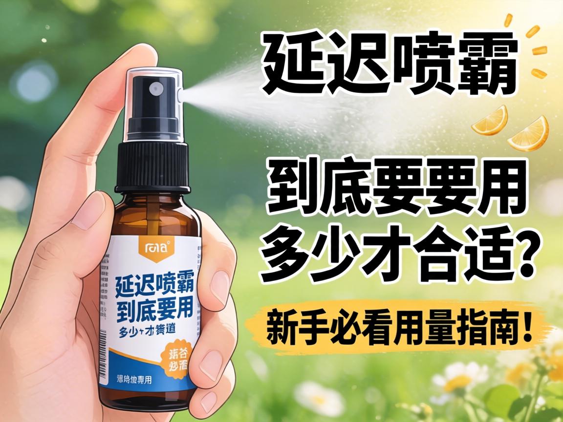 延时喷剂到底要用多少才合适?新手必看用量指南! 延时喷剂到底要用多少才合适?新手必看用量指南!