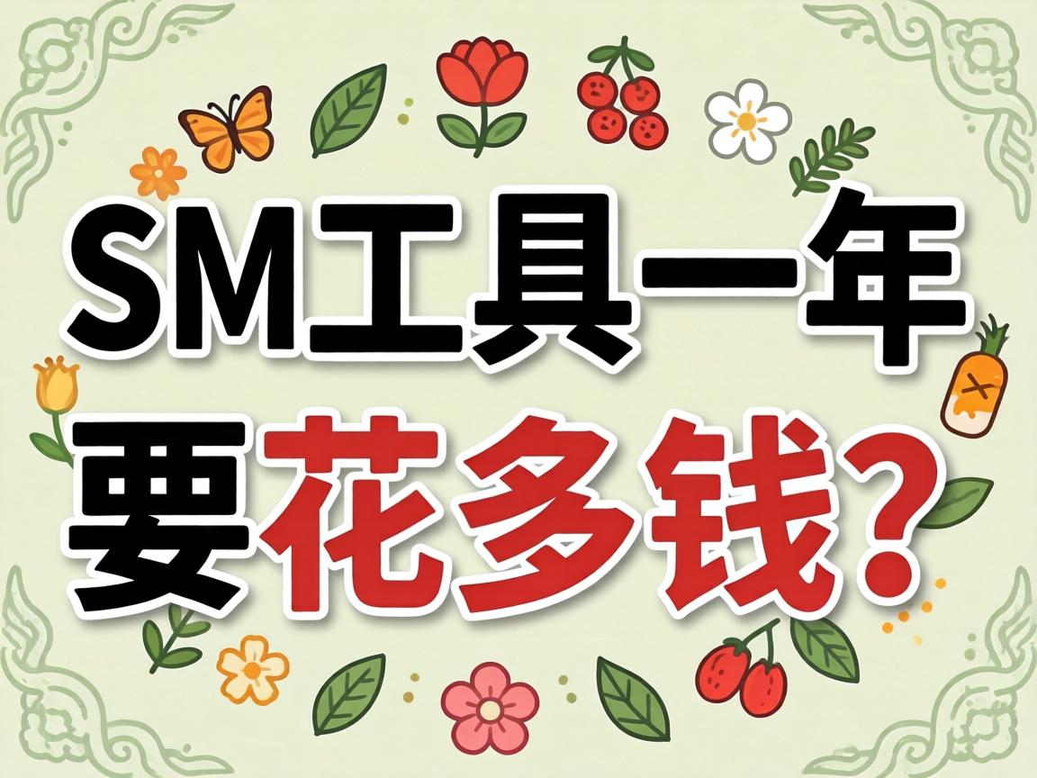 SM工具一年要花多少钱? SM工具一年要花多少钱?