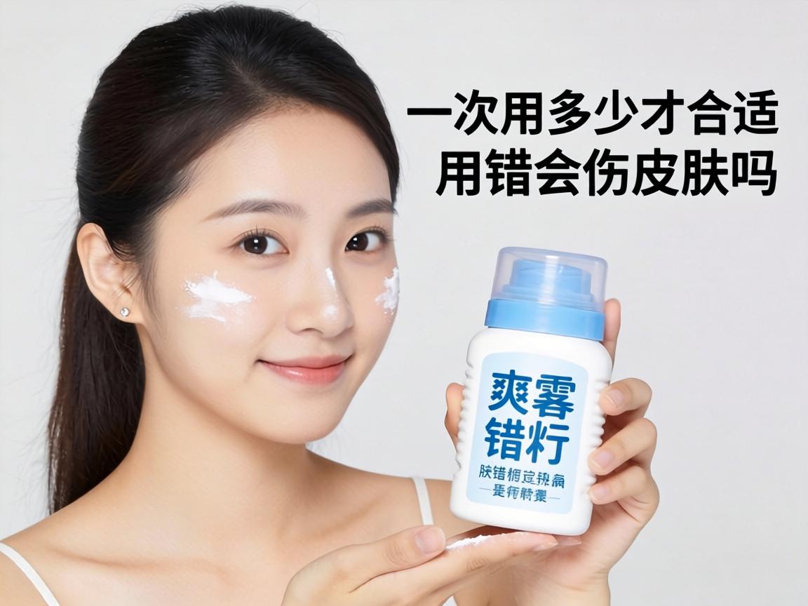 爽身粉一次用多少才合适，用错会伤皮肤吗？