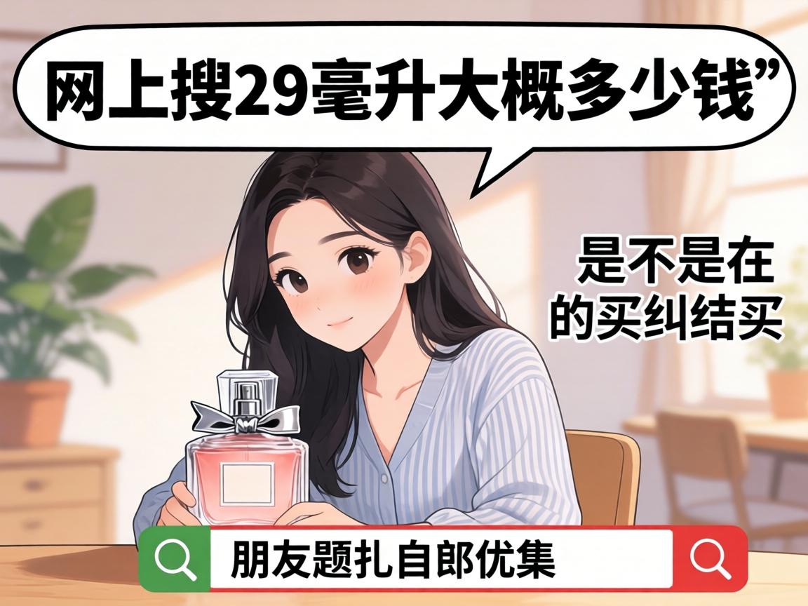 网上搜“29毫升大概多少钱”的朋友，是不是在纠结买香水？