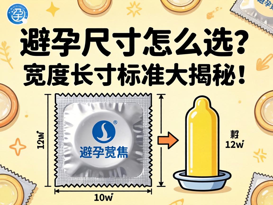 避孕套尺寸怎么选？宽度长度标准大揭秘！