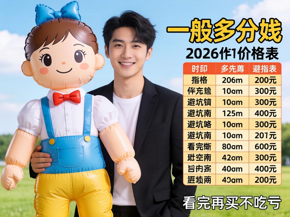 男充气娃娃一般多少钱?2026价格表与避坑指南,看完再买不吃亏 男充气娃娃一般多少钱?2026价格表与避坑指南,看完再买不吃亏