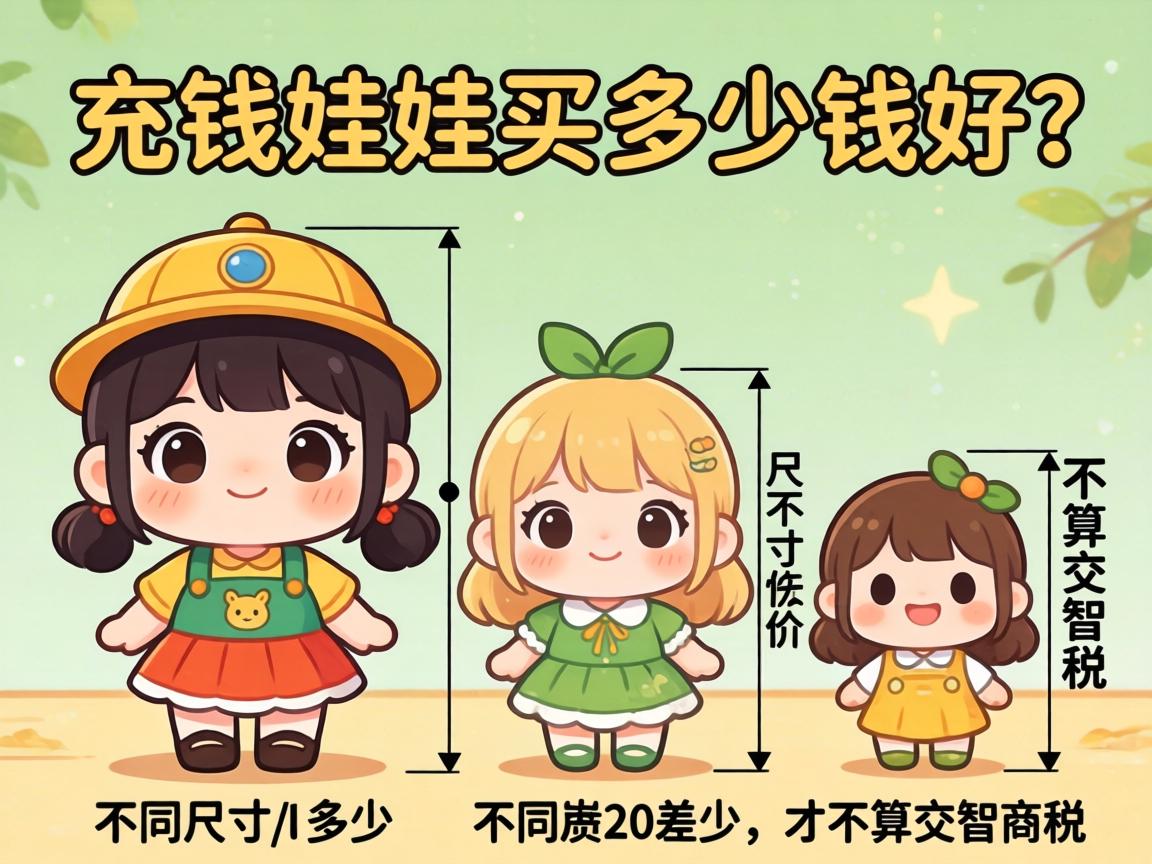 充钱娃娃买多少钱好？不同尺寸价格差多少才不算交智商税