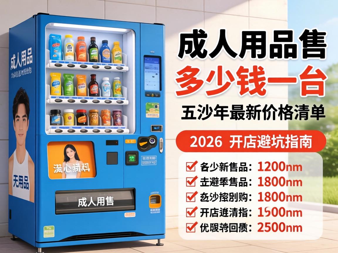 成人用品无人售货机多少钱一台?2026年最新价格清单与开店避坑指南 成人用品无人售货机多少钱一台?2026年最新价格清单与开店避坑指南