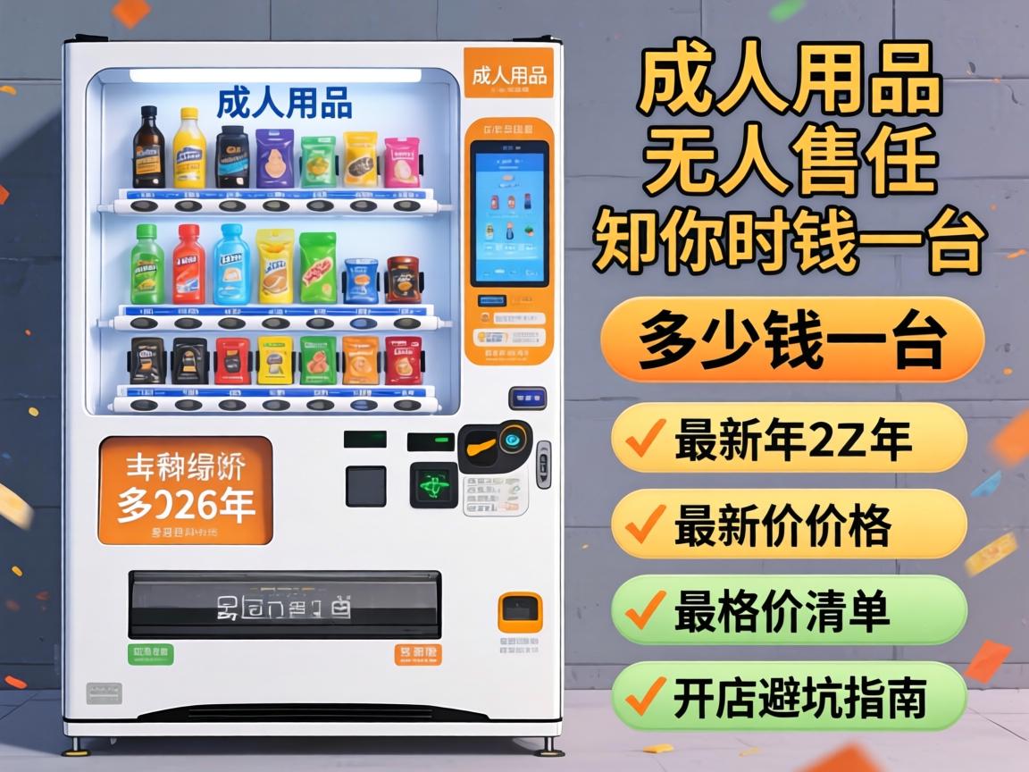 成人用品无人售货机多少钱一台?2026年最新价格清单与开店避坑指南 成人用品无人售货机多少钱一台?2026年最新价格清单与开店避坑指南