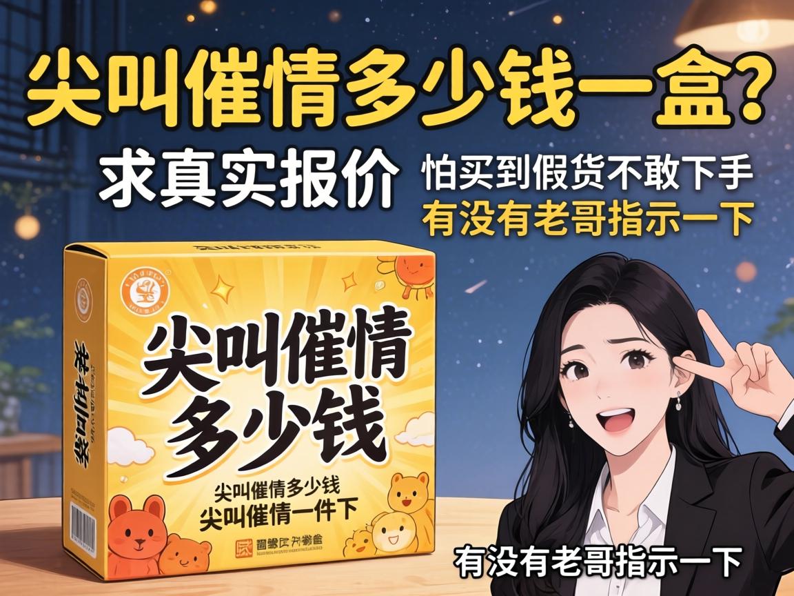 尖叫催情多少钱一盒？求真实报价，怕买到假货不敢下手，有没有老哥指点一下？ - 凯格尔/PC肌社区-P动-凯格尔/PC肌社区-P动