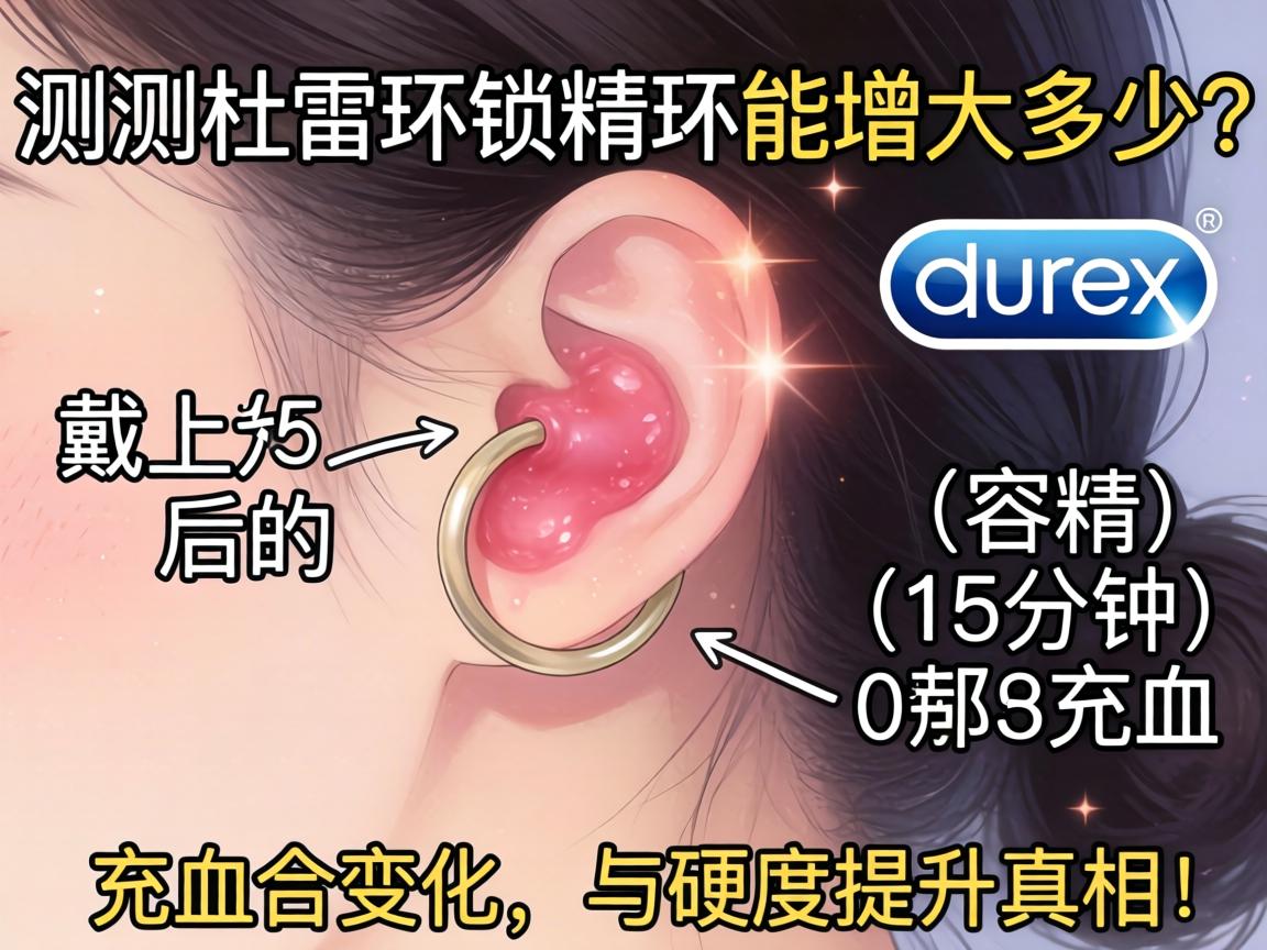 实测杜蕾斯锁精环能增大多少?戴上15分钟后的充血变化与硬度提升真相! 实测杜蕾斯锁精环能增大多少?戴上15分钟后的充血变化与硬度提升真相!