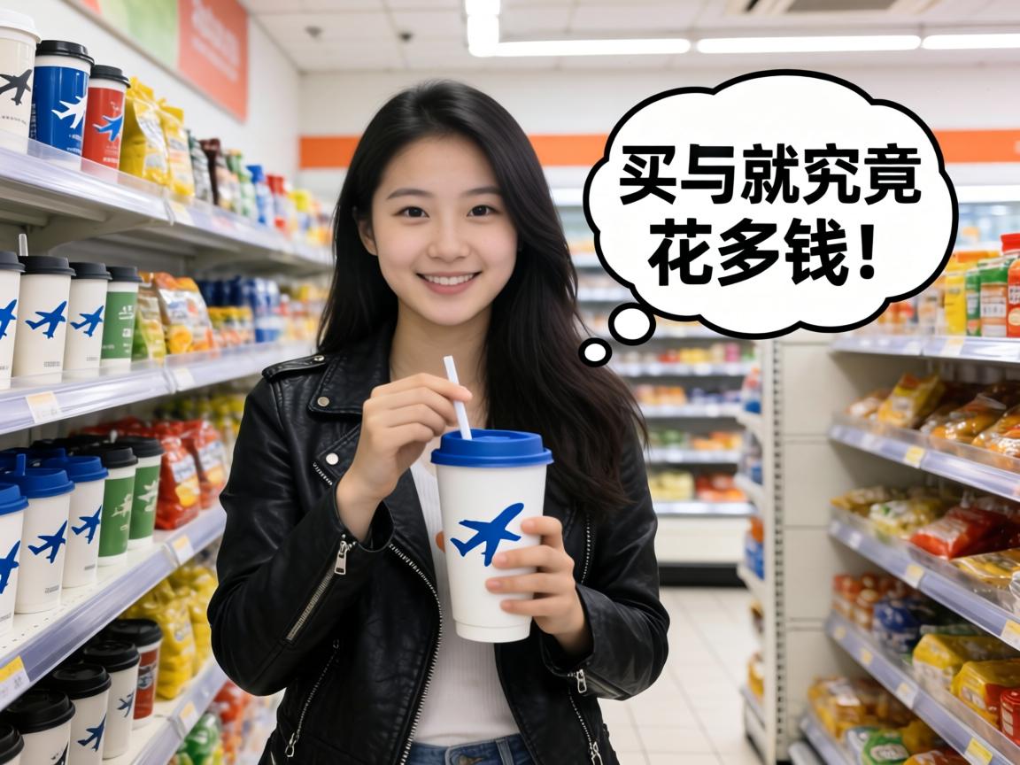 在无人店里买飞机杯究竟要花多少钱？
