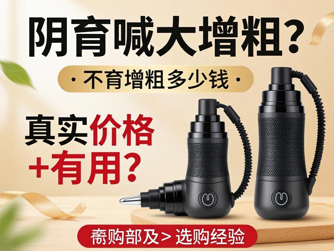 阴茎增大增粗器多少钱？真实价格+有用吗及选购经验分享