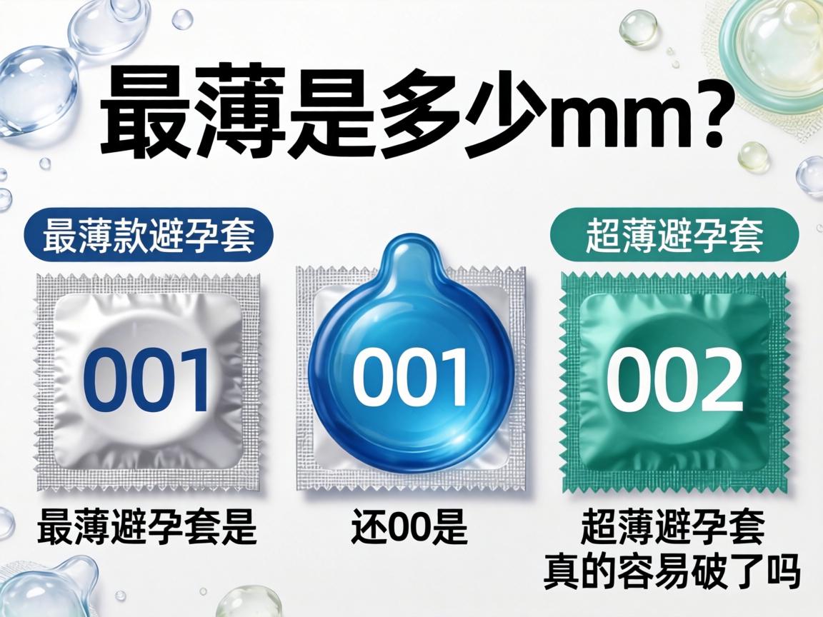 最薄的避孕套是多少mm？_最薄款避孕套是001还是002，超薄避孕套真的容易破吗？ - 凯格尔/PC肌社区-P动-凯格尔/PC肌社区-P动