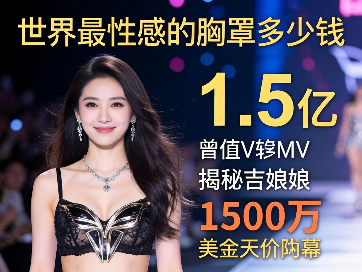 维密“世界最性感的胸罩多少钱”？曾值1.5亿，揭秘吉娘娘1500万美金天价内幕！ - 凯格尔/PC肌社区-P动-凯格尔/PC肌社区-P动
