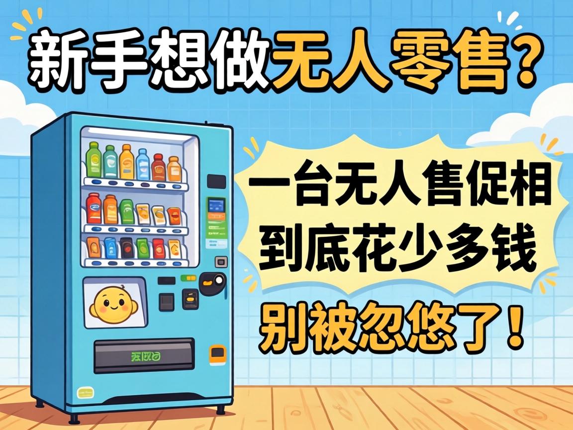 新手想做无人零售?一台无人售货柜到底要花多少钱?别被忽悠了! 新手想做无人零售?一台无人售货柜到底要花多少钱?别被忽悠了!