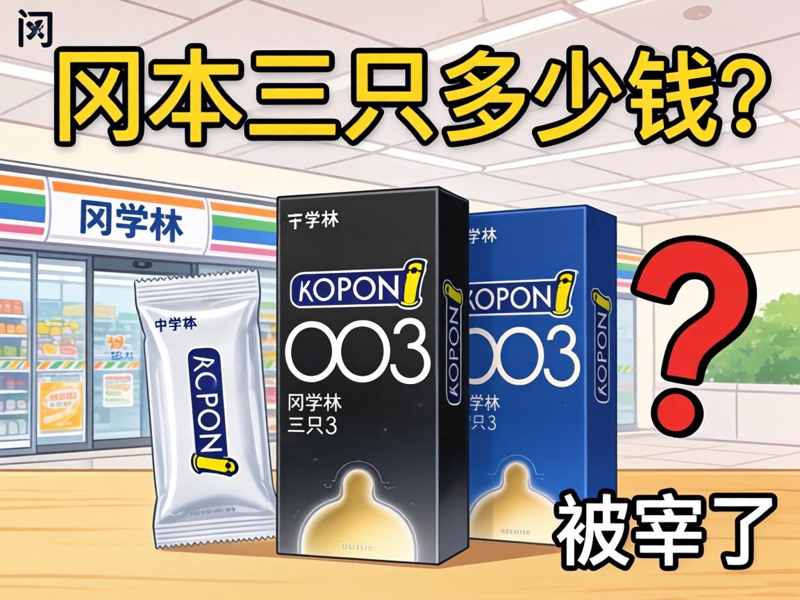冈本三只多少钱？求问便利店买的冈本003三只装价格是不是被宰了？