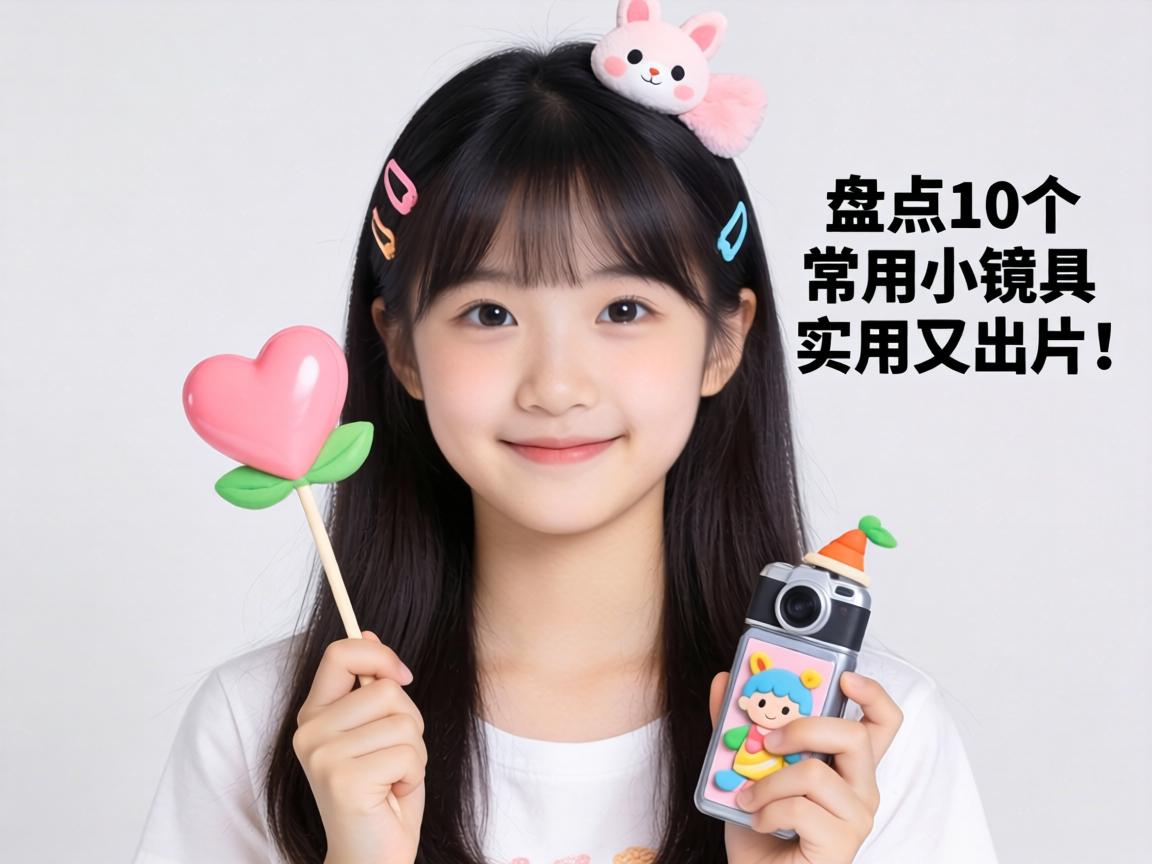 女孩子喜欢用道具拍照？盘点10个常用小道具，实用又出片！