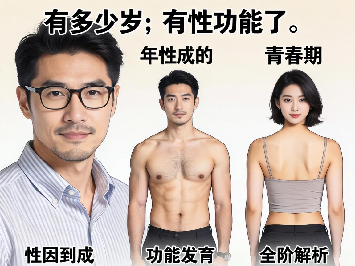 男人多少岁有性功能了？青春期到成年的性功能发育全阶段解析