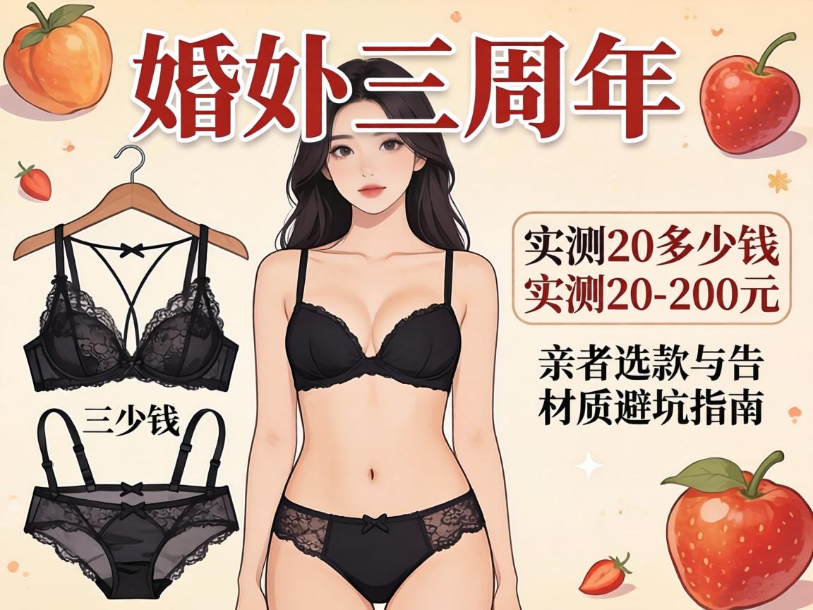 结婚三周年想搞点氛围,美女三点内衣内裤多少钱?实测20-200元档位,亲测选款与材质避坑指南? 结婚三周年想搞点氛围,美女三点内衣内裤多少钱?实测20-200元档位,亲测选款与材质避坑指南?