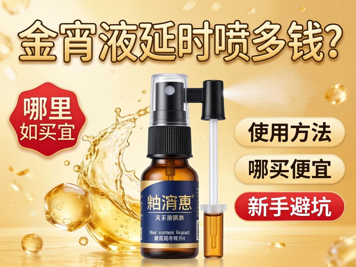 金宵液延时喷剂多少钱？哪里买便宜？使用方法有哪些？新手如何避坑？