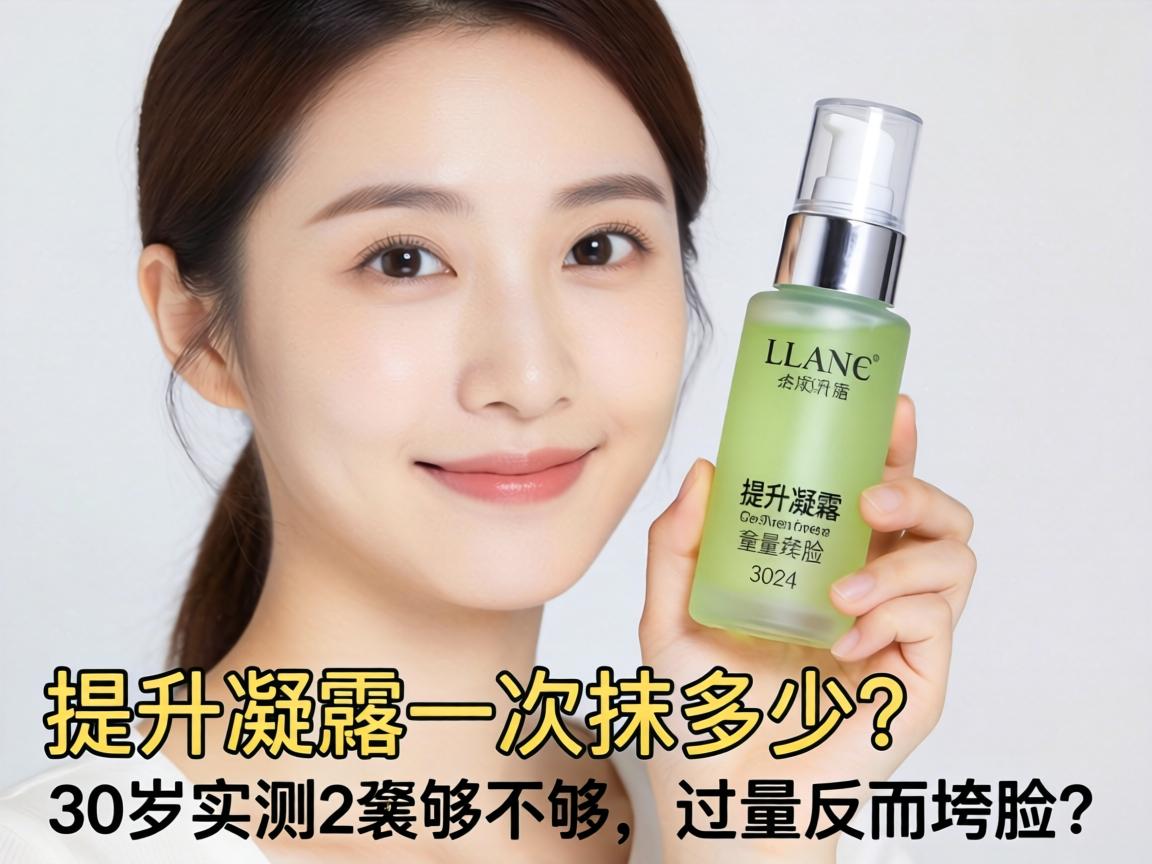 女士提升凝露一次抹多少?30岁实测2泵够不够,过量反而垮脸? 女士提升凝露一次抹多少?30岁实测2泵够不够,过量反而垮脸?