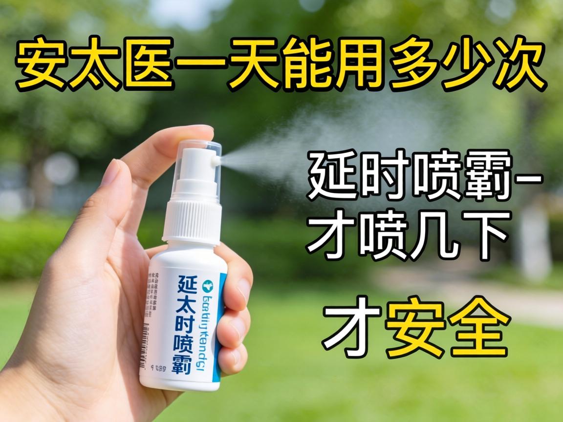 安太医一天能用多少次_延时喷剂喷几下才安全 安太医一天能用多少次_延时喷剂喷几下才安全