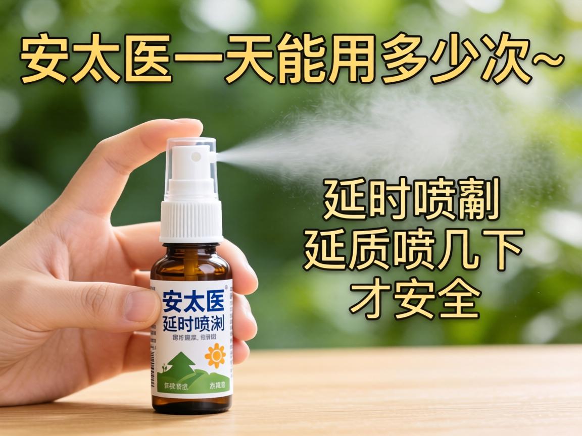 安太医一天能用多少次_延时喷剂喷几下才安全 安太医一天能用多少次_延时喷剂喷几下才安全