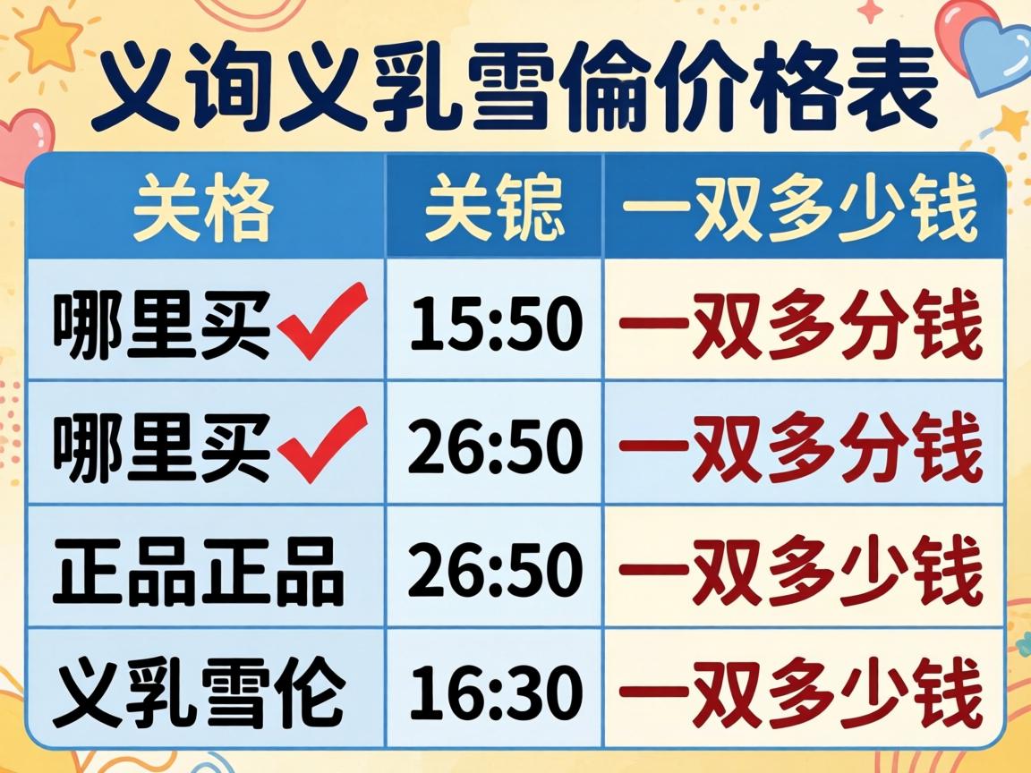 义乳雪伦价格表_哪里买正品义乳雪伦一双多少钱? 义乳雪伦价格表_哪里买正品义乳雪伦一双多少钱?