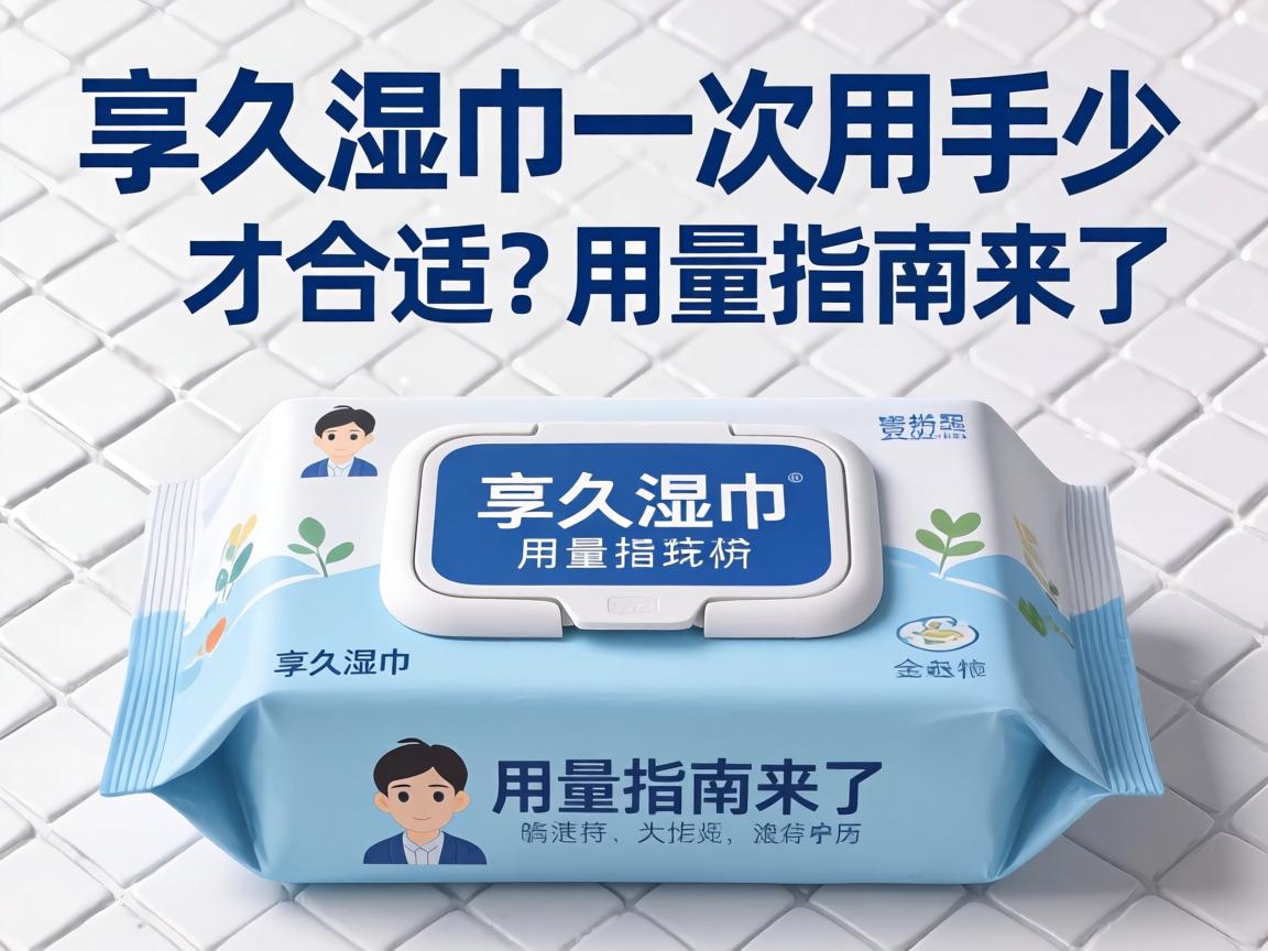 享久湿巾一次用多少才合适？用量指南来了