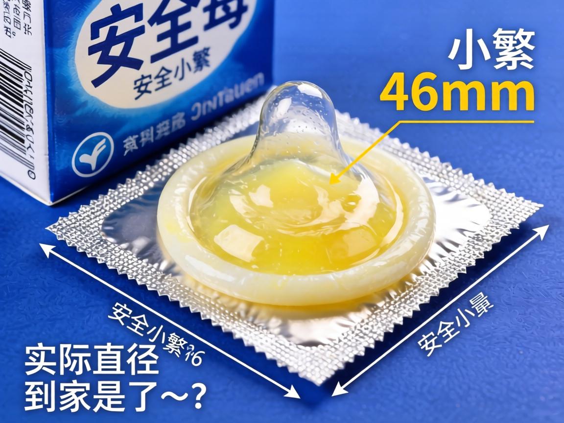 安全套特小号标46mm，实际直径到底是多少？