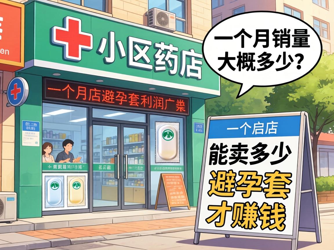 小区门口药店避孕套利润_一个月销量大概多少？一个药店能卖多少避孕套才赚钱？