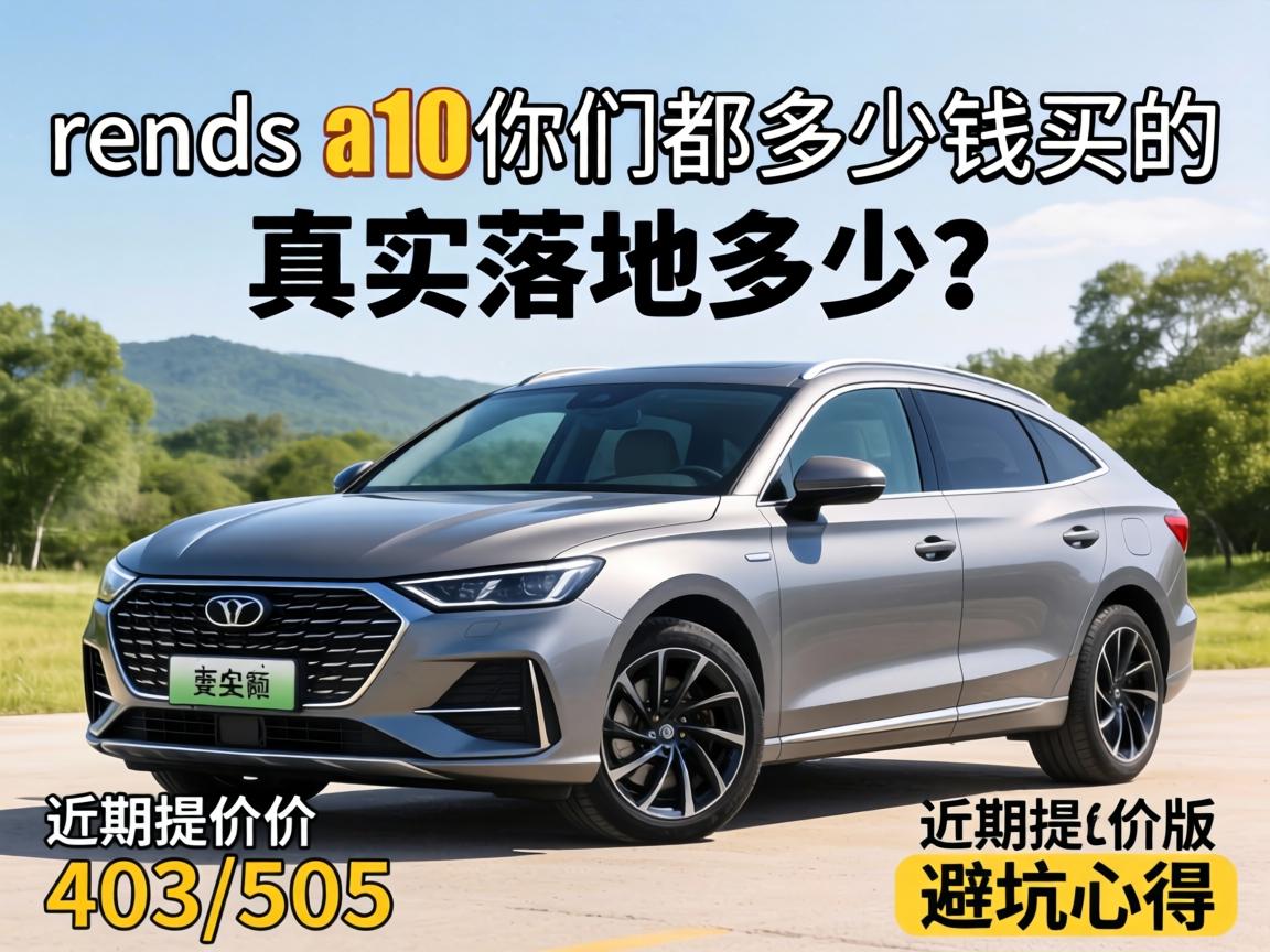 「rends a10你们都多少钱买的」真实落地多少？附403/505版近期提车价格与避坑心得