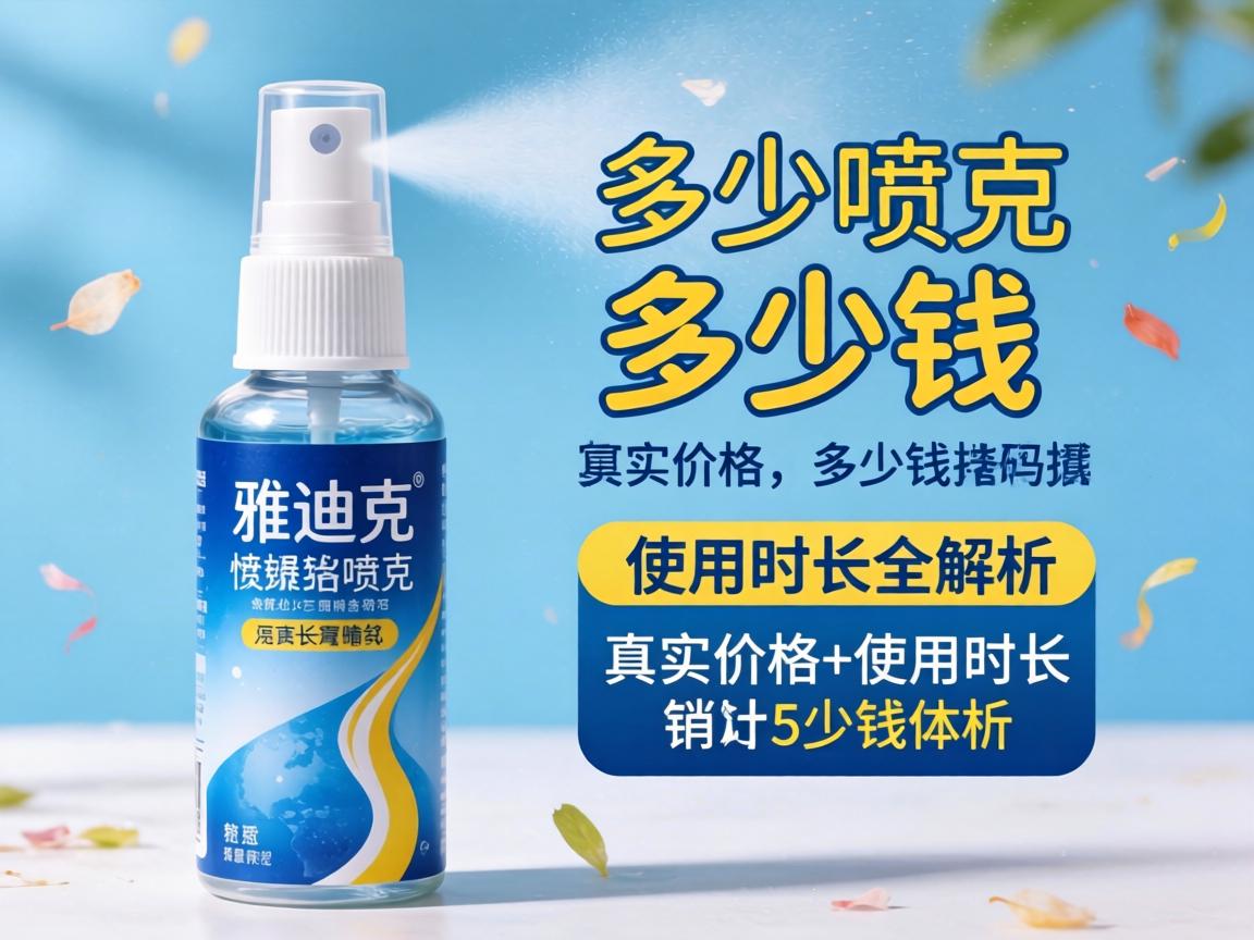 雅迪克喷剂一瓶多少钱？真实价格+使用时长全解析 - 凯格尔/PC肌社区-P动-凯格尔/PC肌社区-P动