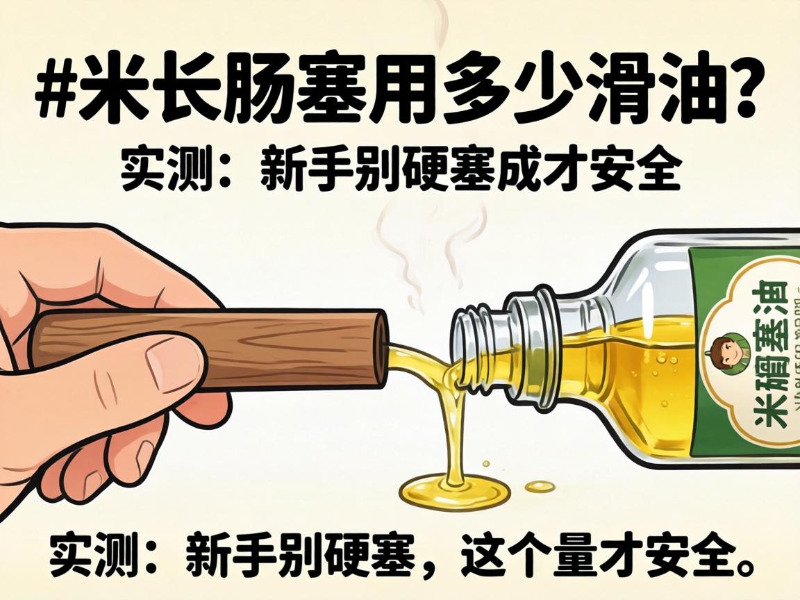 一米长肛塞用多少润滑油？实测：新手别硬塞，这个量才安全 - 凯格尔/PC肌社区-P动-凯格尔/PC肌社区-P动